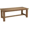 Image de Table   manger de jardin 220x100cm teck recycl , pieds droits