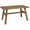 Image de Table à manger 140x75cm pin recyclé