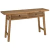 Image de Console 2 tiroirs bois pin recyclé