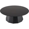 Image de Table basse ronde noire 90x90cm