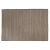 Image de Tapis rect. 160x230cm en jute et coton couleur sable et noir