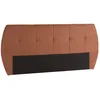 Image de Tête de lit rembourrée pour lits 160/180cm couleur terracotta