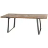 Image de Table à manger en sapin et métal l220