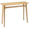 Image de Console 100x35cm en ch ne massif