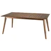 Image de Table de jardin rect. Extensible en acacia 8/10 personnes
