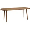 Image de Table de jardin en bois d'ang lique huil  200x90cm