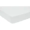 Image de Drap housse bébé jersey coloris blanc 70x140 cm