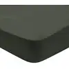 Image de Drap housse jersey coloris carbone 160x200 cm