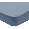 Image de Drap housse jersey coloris denim 90x190 cm