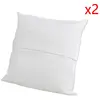 Image de Lot de 2 protège oreillers imperméable et respirant 60x60 cm