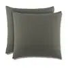 Image de Lot de 2 taies d'oreiller 2 en 1 - alèse absorbante intégrée - coloris