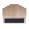 Image de Tête de lit 140 cm velours taupe