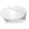 Image de Set de 2 tables basses design blanc mat