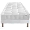 Image de Ensemble matelas ressorts cosmos + sommier 90x190 sommier blanc