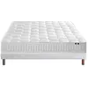Image de Ensemble matelas ressorts cosmos + sommier 140x190 sommier blanc