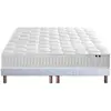 Image de Matelas ressorts cosmos + sommier 2x90x200 sommier blanc