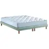 Image de Matelas ressorts cosmos + sommier 2x90x200 sommier vert celadon