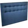 Image de Tete de lit capitonnee crepuscule bleu marine 140x115cm