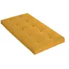 Image de Matelas futon coton + fibres ocre 90x190cm