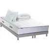 Image de Matelas ressort 7 zones sommier oreiller couette 2x90x200cm