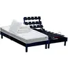Image de Sommier électrique et matelas mémoire forme couette oreillers 2x90x200