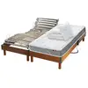 Image de Sommier électrique et matelas mémoire forme couette oreillers 2x80x200
