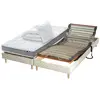 Image de Sommier électrique et matelas mémoire forme couette oreillers 2x80x200