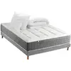 Image de Matelas ressort 7 zones sommier couette oreillers max 140 x 190
