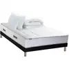 Image de Matelas mémoire de forme sommier couette oreillers noir 2x90x200