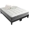 Image de Matelas ressort 7 zones sommier couette oreillers max 2x80x200