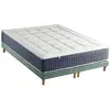 Image de Matelas ressort 7 zones mémoire de forme sommier 160x200 vert
