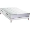 Image de Matelas ressorts 7 zones + sommier palacio 2 140x190 blanc