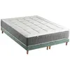 Image de Matelas ressort 7 zones + sommier max 2x80x200 vert celadon