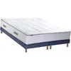 Image de Matelas ressorts 7 zones + sommier palacio 2 160x200 bleu denim