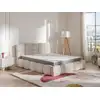 Image de Matelas classique polyester marron 120 x 200