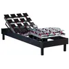 Image de Lit électrique à plots matelas mousse 35hr anthracite 2x80x200