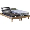 Image de Sommier électrique et matelas mémoire forme 2x80x200