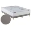 Image de Matelas mémoire de forme altea sommier chenille gris 2x80 x 200