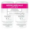 Image de Vichy Déodorant Anti-Transpirant Peaux Sensibles 48h Roll-On Lot de 2 x 50ml