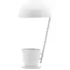 Image de Lampe en métal blanc, h. 40 cm