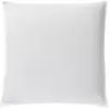 Image de Taie d'oreiller carrée en satin blanc 65x65