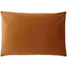 Image de Housse de coussin uni en velour Fauve 40x60