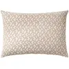 Image de Housse de coussin en coton tissé beige 40x60