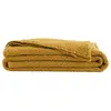 Image de Couvre lit en coton jaune 260x240