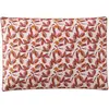 Image de Taie d'oreiller en percale de coton rouge 50x75