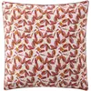 Image de Taie d'oreiller en percale de coton rouge 65x65
