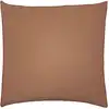 Image de Taie d'oreiller en gaze de coton marron 65x65