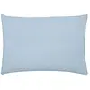 Image de Taie d'oreiller en gaze de coton bleu 50x75