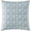 Image de Taie d'oreiller en percale de coton bleu 65x65