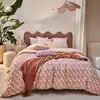 Image de Parure de lit en percale de coton multicolore 260x240